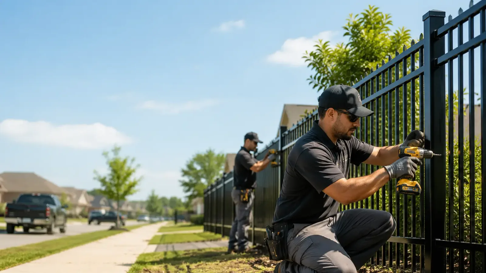 Metal Fence Installation in New Castle, VA